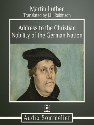cover image of Address to the Christian Nobility of the German Nation